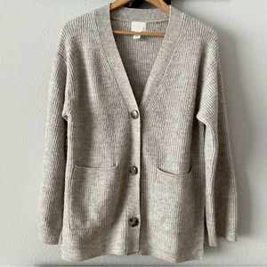 H&M Rib Knit Cardigan